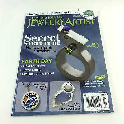 JEWELRY ARTIST Magazine Mar Apr 2020 Display Onyx Drusy Learning Style • $11