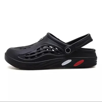 Sandals Clogs/Crocs -Uk Size 9 (colour Black)-Perfect For Summer & Beach Wear • £12.99
