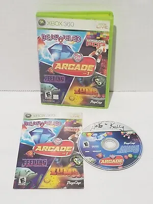 $13.99 • Buy PopCap Arcade Vol 1 - Xbox 360 Arcade Puzzle Game Collection CIB Tested