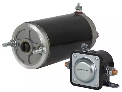 Snow Plow Motor Fits Meyer E47 E-47 Pump 15054 15054SP W/ Solenoid  New 5200 • $66.85