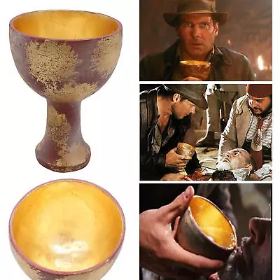 Indiana Jones Props Vintage Goblet Indiana Jones Holy Grail Drinking • $46.35