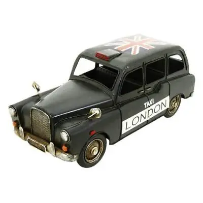 £16.79 • Buy Hand Painted Metal Ornaments Model - London Vintage Taxi