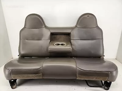 2008-2010 Ford F250 F350 F450 F550 Front Bench Seat Gray • $1299.99