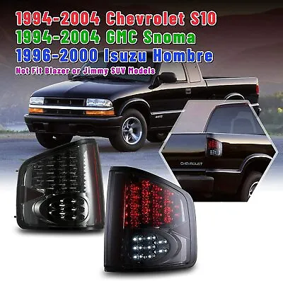LED Tail Lights For 1994-2004 Chevy S10/GMC Sonoma 1996-2000 Isuzu Hombre Lamp • $86.99