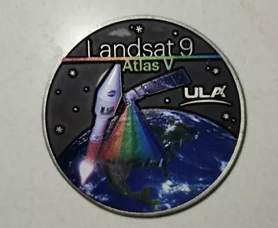 ATLAS V Landsat 9 Mission Coin Atlas 401 ULA Coin • $17