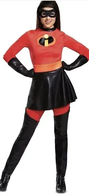 Mrs. Incredible Skirt Deluxe Adult Women's Costume Elastigirl Incredibles S-Lg • $40