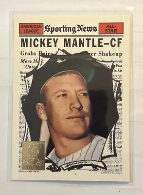 1996 Topps Sporting News #32 Mickey Mantle #578 MINT FO7786 • $5