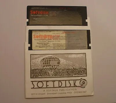 $8.79 • Buy Softdisk Magazine #68 For Apple II+, Apple IIe, IIc, IIGS - Argos By Datamost