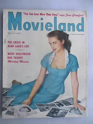 Movieland Magazine - May 1951 Issue - Janet Leigh Marilyn Monroe • $9.99