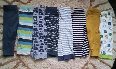 Boys Clothes Bundle 9-12 Months Leggings Trousers X8 • $1.25