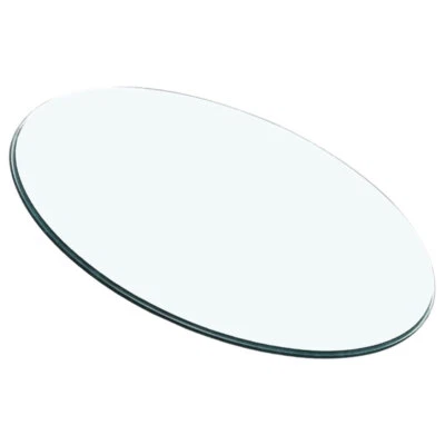 $25.59 • Buy  Round Glass Table Top Thick Glass Top Flat Glass Table Top Desktop Flowerpot