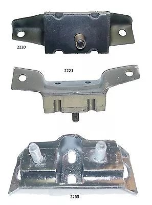 3 PCS Motor & Transmission Mount Kit For Mustang 289 Engine 64-66 Before 3/1966 • $60.41