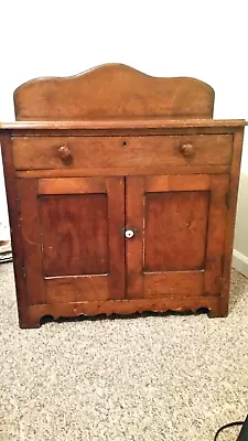 Antique Wooden Washstand Commode Circa 1800 • $298