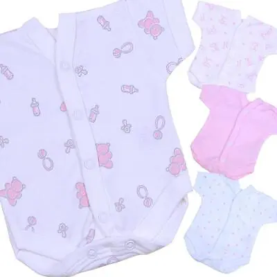 £4.99 • Buy BabyPrem Premature Preemie Baby Girls Clothes Neonatal SCBU NICU Bodysuit Vests