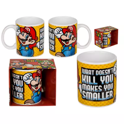 Super Mario Mug Official 11oz Mug Drinking Mug Coffee Tea Ceramic Novelty Gift • £7.95