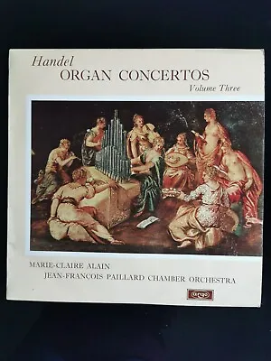 Handel Organ Concertos Vols. 3 &4 - Marie-Claire Alain / Paillard - ZRG 5377/79 • £9