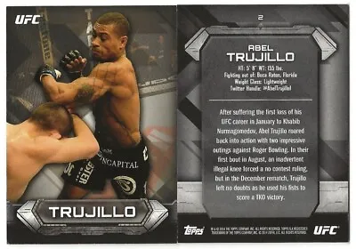 2014 Topps Ultimate Fighting Championships Knockout Base Card 1-100 **You Pick** • $5.99