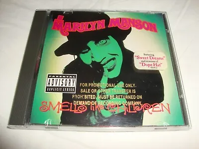 Marilyn Manson Smells Like Children Gold Stamp Promo Cd 2nd Pressing • $149.99