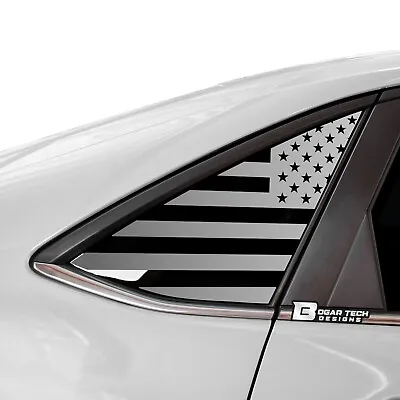 Fits Volkswagen Jetta 2019 - 2023 Window American Flag Vinyl Decal Sticker • $29.99