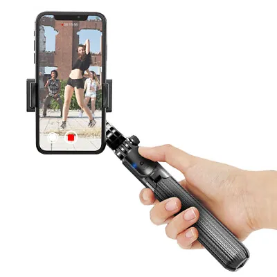 $55.99 • Buy AI Selfie Stick Smart Stable Gimbal Stabilizer Handheld Tripod Mount For Iphone