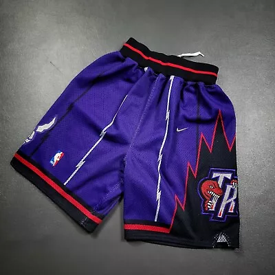 100% Authentic Toronto Raptors Vintage Nike Shorts Size 30 Mens Vince Carter • $267.75