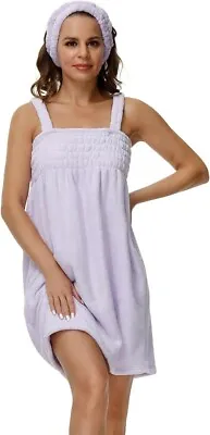 Zexxxy Plus Size Shower Wrap Towel For Women With Straps/ Headband Towel Wrap XL • $20.99