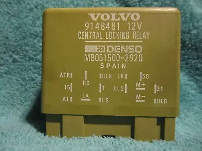 SHIPS SAME DAY! Volvo 9148481 Central Locking Relay 850 S90 V90    MB051500-2920 • $13.99