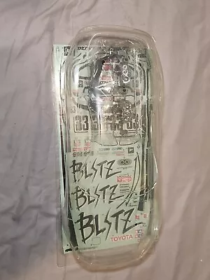 New Vintage Tamiya 1/10 Blitz Toyota Supra Body With Stickers And Body Pieces • $125