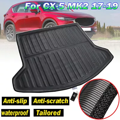 Car Rear Cargo Boot Liner Trunk Mat Tray Carpet For Mazda CX-5 CX5 KF 2017-2022 • $29.39