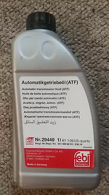 LITER Automatic Transmission Oil Fluid ATF For Mercedes BENZ Approval 236.14 • $24.99