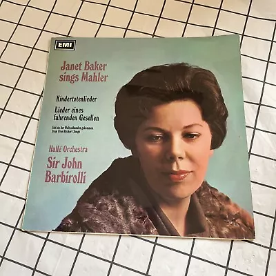 Janet Baker - Sings Mahler 1968 UK Vinyl LP • £5.99