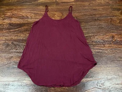 MAURICES Women's Maroon Tank Top Size Small Regular • $6.50