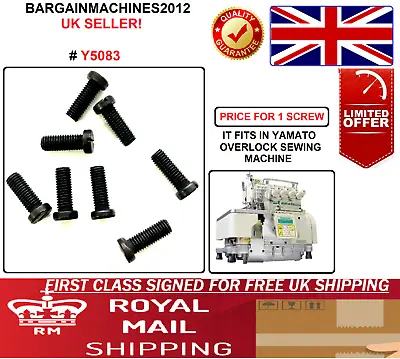 Yamato Screw Y5083 Genuine Industrial Sewing Machine Part (price For 1) • £5.99