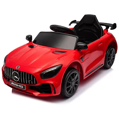 Kids Electric Ride On Mercedes-Benz Licensed Toy Car W/Remote Control AMG Red • $139.99