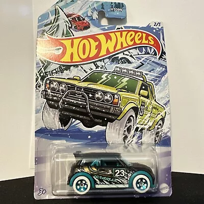 Hot Wheels 2023 Christmas Mini Cooper S Challenge 1:64 Die-cast Car Model Toy • $2.25