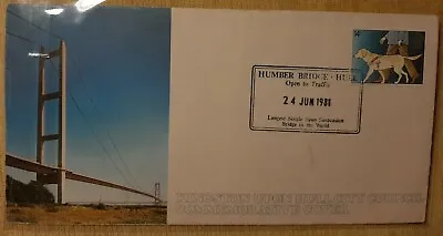 £14.75 • Buy 1981 First Day Cover, First To Be Carried Over Humber Bridge Signed Alex Clarke.