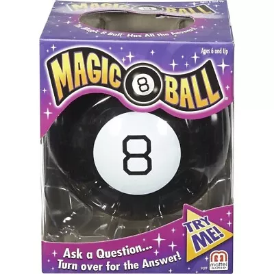 Magic 8 Ball Toy Vintage Game Fortune Teller Kids Lucky Answers Mattel • $16.98