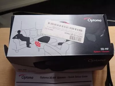 Optoma 3D Glasses XL Active Sync - Genuine - In Box - VESA - ZF2100 (2 Avail) • £30