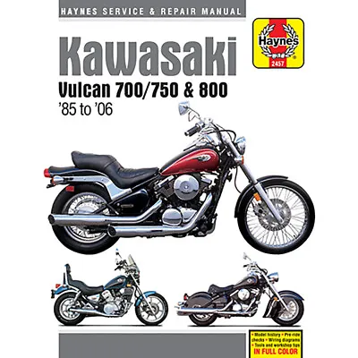 HAYNES Repair Manual - Kawasaki Vulcan 700 750 800 Classic Drifter • $51.18