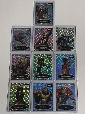 2020 Upper Deck Marvel Ages Decades 2000's Complete Set 1-10 • $39.98