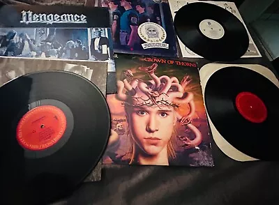 Vintage Vinyl LP Lot -DEVO TraditionalistsVengeanceBriar Crown Of Thorns Promo • $9.99