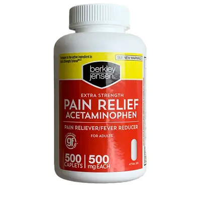 $17.99 • Buy Berkley Jensen Extra Strength Pain Reliever/Fever Reducer Acetaminophen