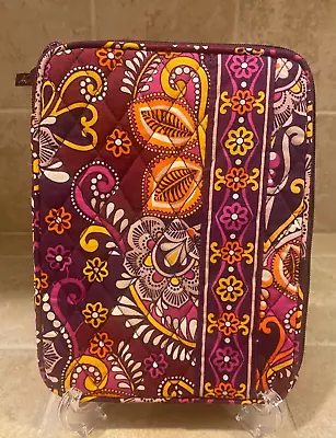 Vera Bradley E-Reader Sleeve Protective Case Padded Tablet I-Pad SAFARI SUNSET • $12.22