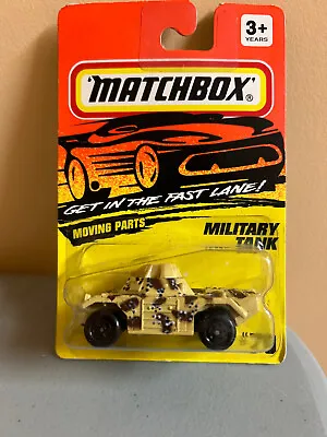 Matchbox 1/64 Military Patrol Military Tank • $7