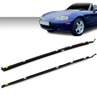 Fit For 90-05 Mazda Miata MX-5 Window Sweep Felt Weatherstrip Seal Left+Right  • $34.82