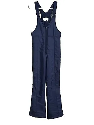 Vintage DiTrani Adult Sz 30 Ski Bib Snow Suit Pants Navy Stretch Apres Canada • $39.37