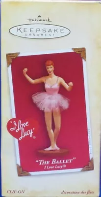 2004 Hallmark Keepsake Ornament I Love Lucy Figurine The Ballet • $6.95