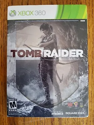 2013 Tomb Raider Limited Steelbook Edition Xbox 360 Video Game Rare • $42