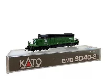 N Scale Kato USA 176-4801 Locomotive Diesel EMD SD40-2 Burlington Northern 6333 • $54