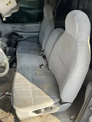 FRONT SEATS 97-03 Ford F150 SPLIT BENCH SEAT 60/40 Grey Gray Cloth Manual • $400